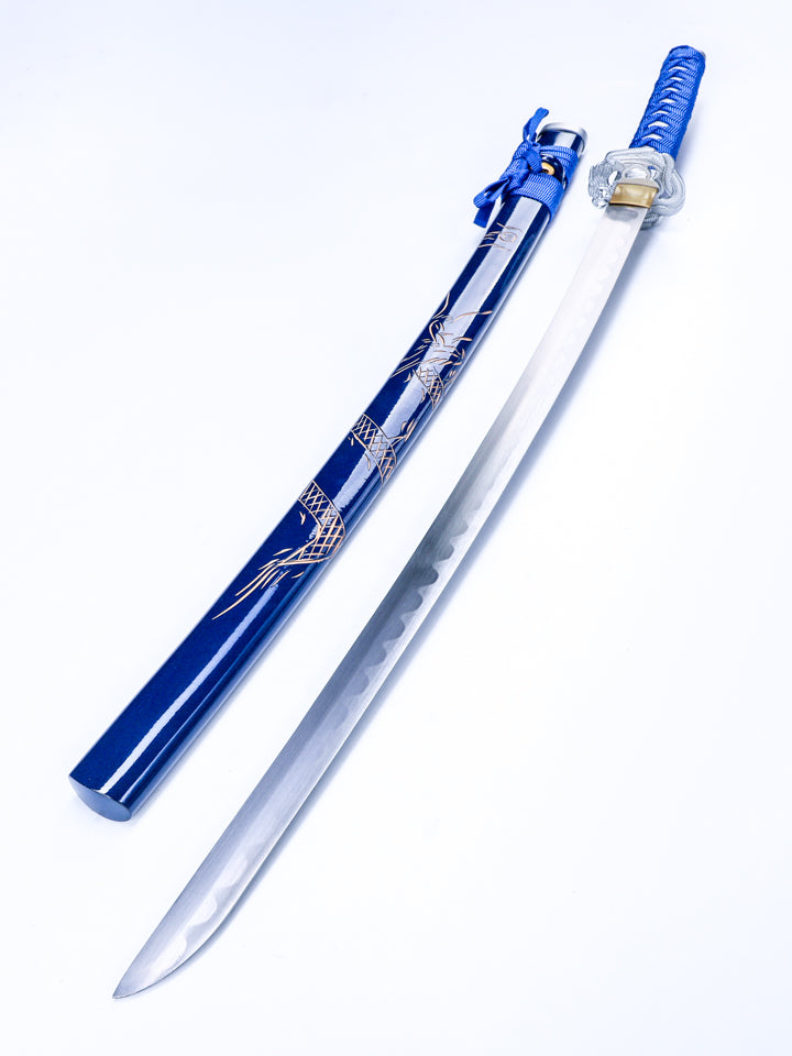 Blue Dragon Katana Dull (METAL) – Mini Katana