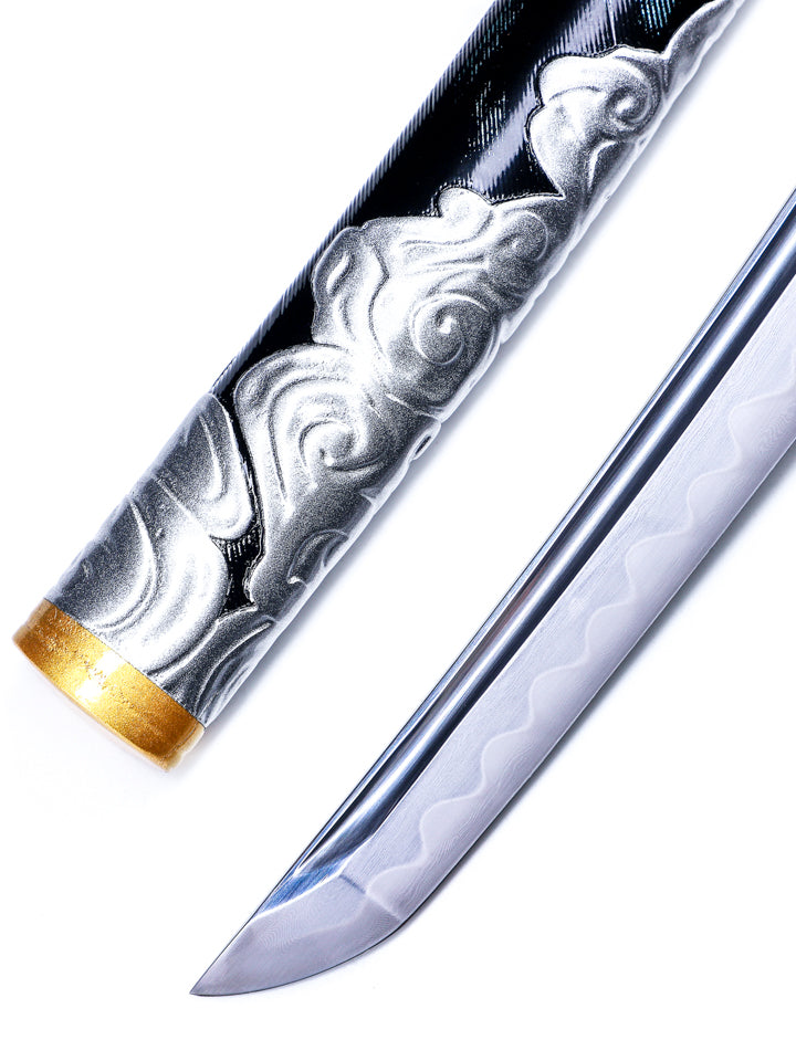 KATANA Eau de Toilette 50ml 9/15まで出品 T10 Steel Clay tempered Handmade 3 pcs Set Katana Wakizashi & Tanto
