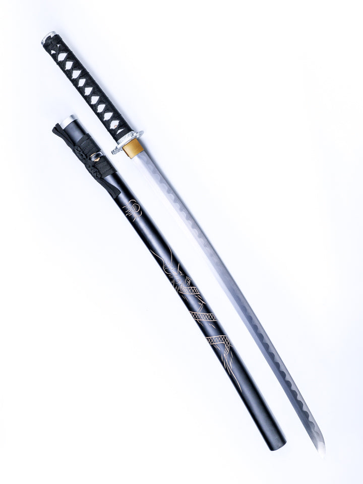 Black Dragon Katana Dull (METAL) – Mini Katana