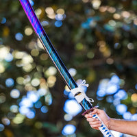 Battle-Ready Giyu Katana in Scabbard