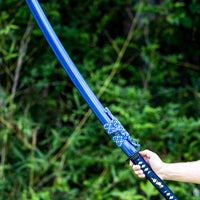 Angry Wave Katana in Scabbard
