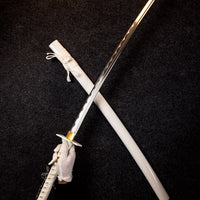 Battle-Ready White Ichigo Kurosaki Bankai Katana (SHARP)
