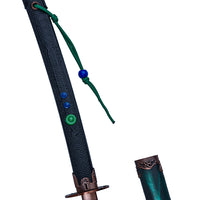 Aurora Omen Great Katana Green Dull Display