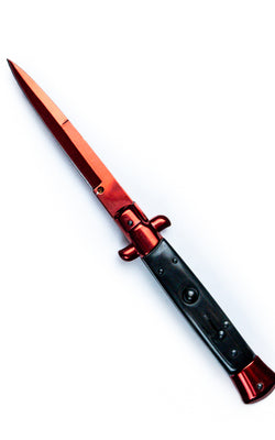 Crimson Web Stiletto Knife