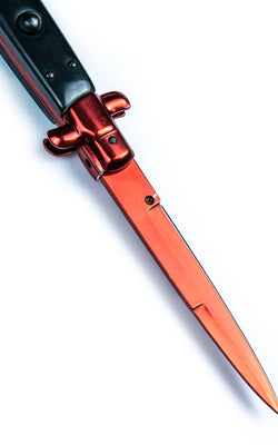 Crimson Web Stiletto Knife
