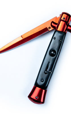Crimson Web Stiletto Knife
