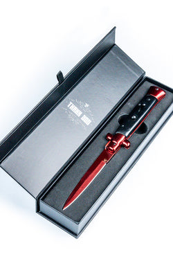 Crimson Web Stiletto Knife