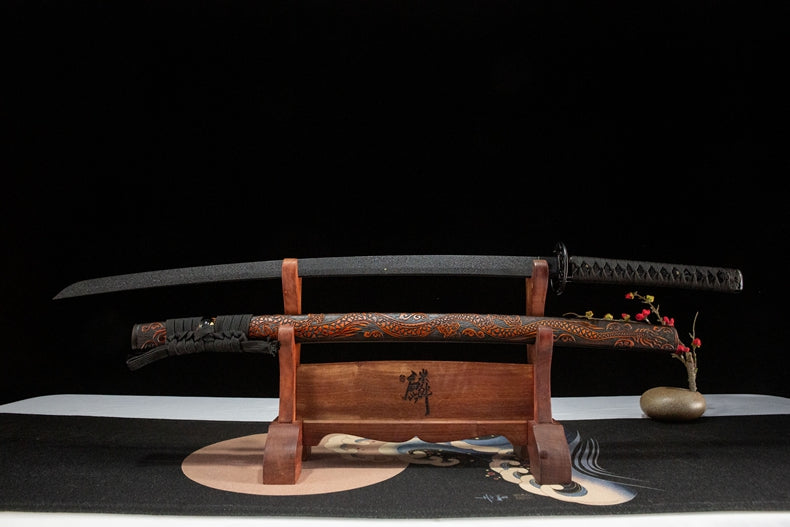 真打　KATANA 不知火　15p プラグ済み Blackfire Dragon Katana - Prestige Series – Mini Katana