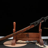 Blackfire Dragon Katana in Saya