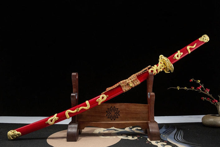 Golden Snake Katana - Prestige Series (SHARP) – Mini Katana Golden Snake Katana - Prestige Series (SHARP) – Mini Katana