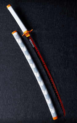 Battle-Ready Rengoku Katana with Saya