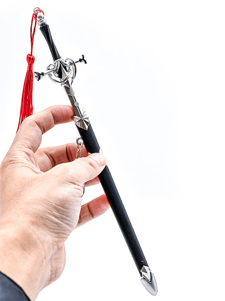 Mini Joan of Arc Sword Keychain + Stand – Mini Katana