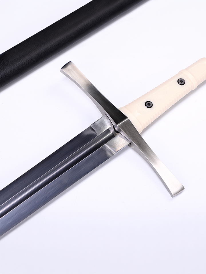 Tactical Medieval Broadsword (65Mn Steel)