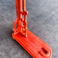 Upright Sword Stand - Dark Wood