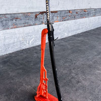 Upright Sword Stand - Dark Wood