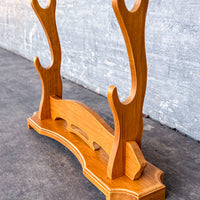 Platform Double Sword Stand