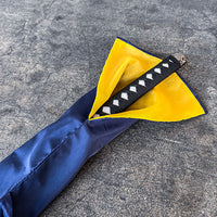 Sword Cloth Bags Blue with Sword