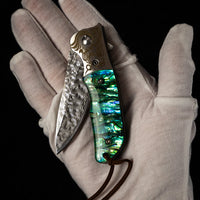 Tempest Damascus Blade Pocket Knife