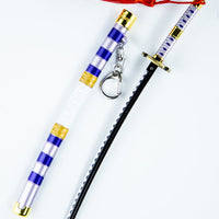 Nidai Kitetsu Keychain with Saya