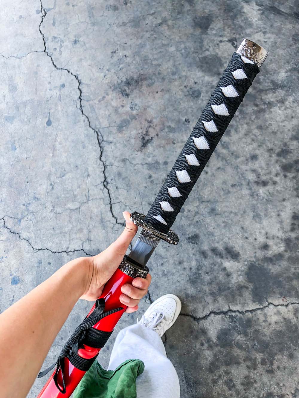 Red Dragon Katana Dull (METAL) – Mini Katana