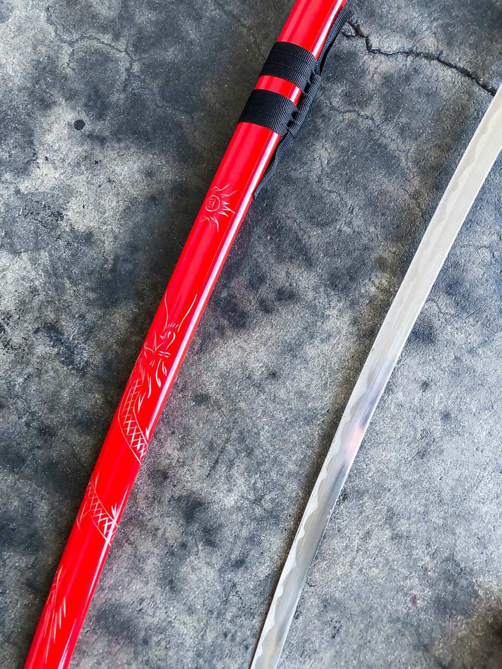 Red Dragon Katana Dull (METAL) – Mini Katana