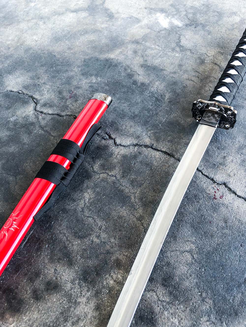 Red Dragon Katana Dull (METAL) – Mini Katana