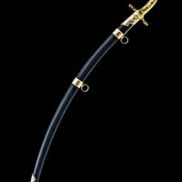 Desert Dawn Scimitar Gold Sharpened