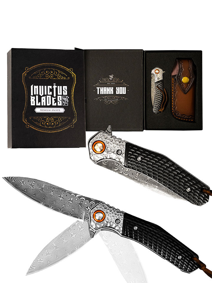 Outdoor Edge Conquer 3 inch Plain Edge Folding Knife