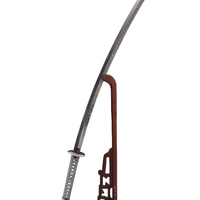 Battle-Ready Moonveil Katana on Stand