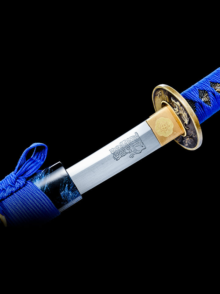 Blue Tempest Tanto