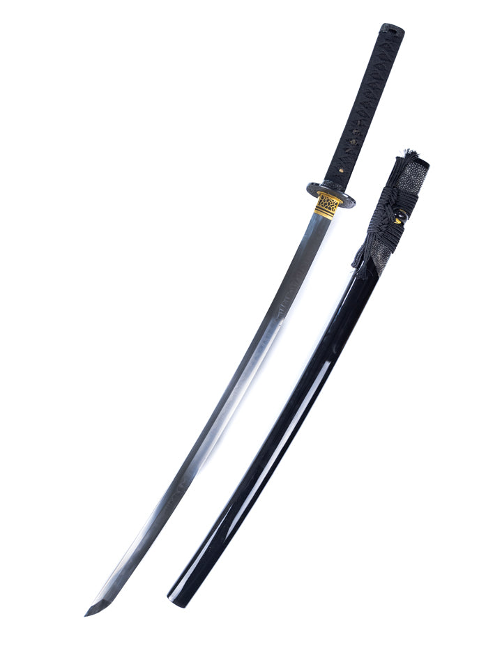 Nemesis Now Katana Zwart-wit - Decoratieve Zwaard Replica Van 99 Cm, Van Kunststof