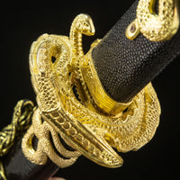 Snake Tsuba