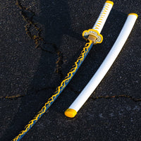 Battle-Ready Zenitsu Katana with Scabbard