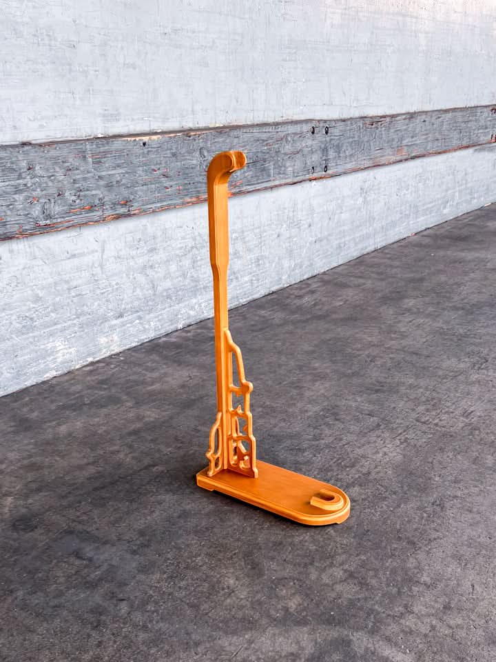 Upright Sword Stand - Light Wood