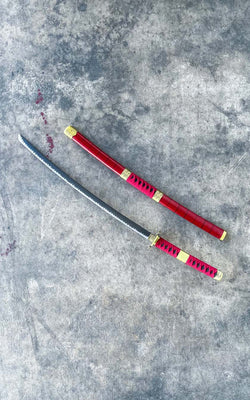 Zoro's Sandai Kitetsu Katana (METAL)