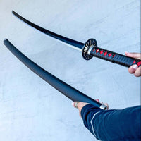 Battle-Ready Tanjiro Katana Sword with Scabbard