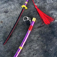 Purple Enma Keychain Sword