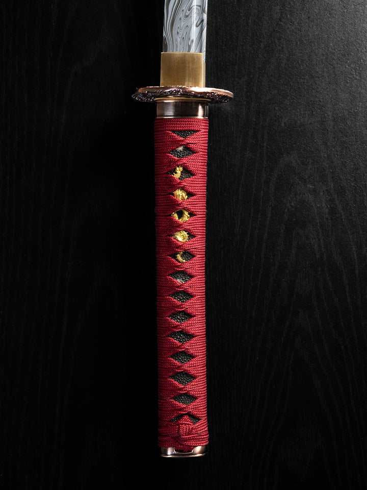 Fantasy Katana Sword Series: Red Mist Katana (1060 Carbon Steel 