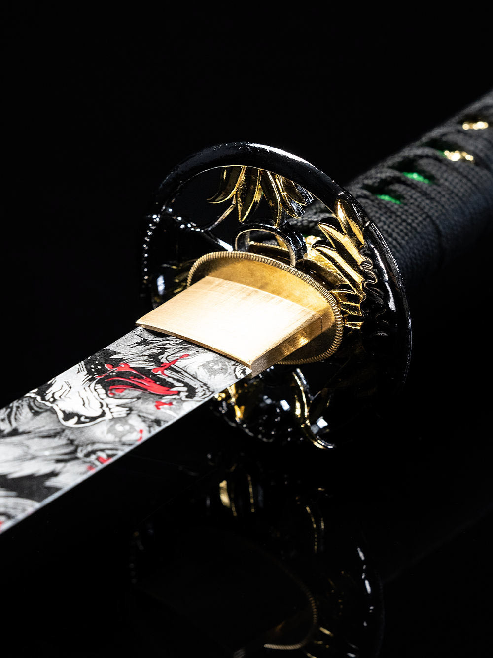 嵐  ttさま専用4 Shadowfang Katana (1060 Carbon Steel) – Mini Katana