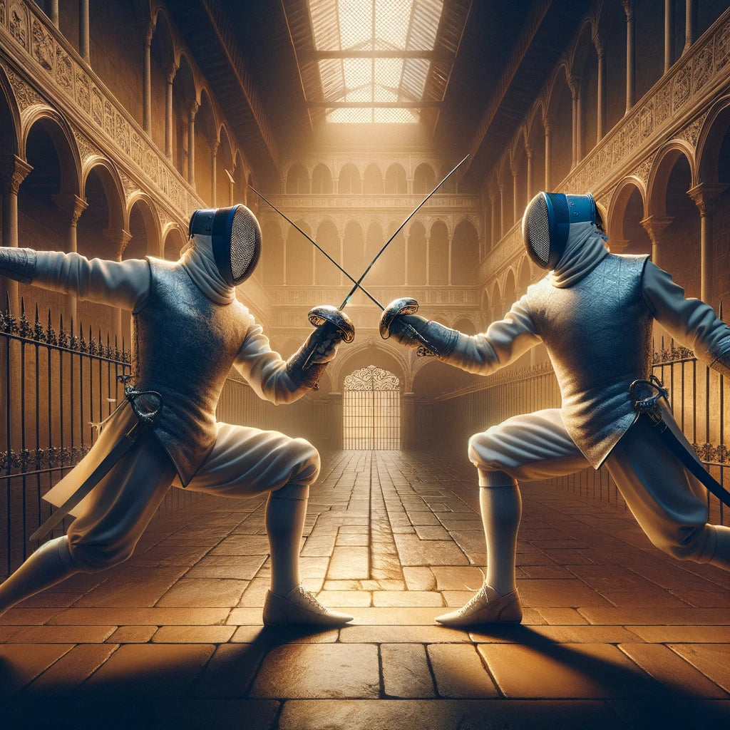 Rapier Fencing Techniques: Mastering the Thrust and Parry – Mini Katana