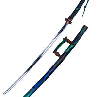 Aurora Omen Great Katana Green Dull From Ghost of Yotei Collection