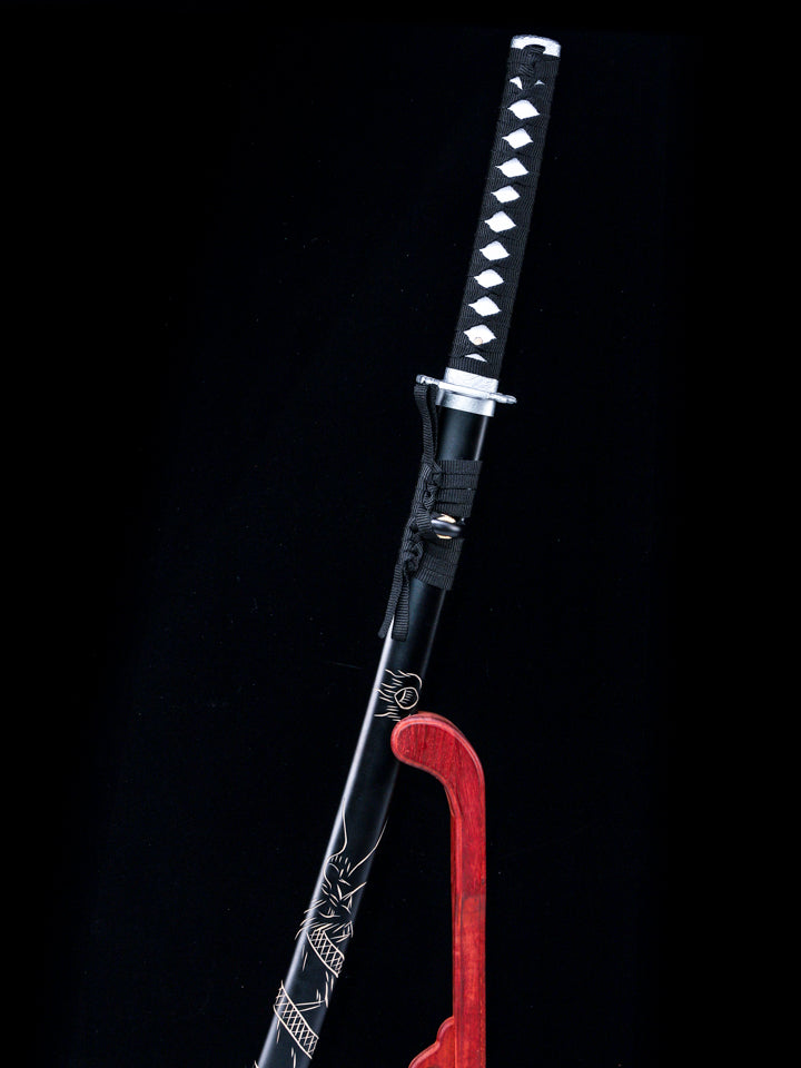 Black Dragon Katana Dull (METAL) – Mini Katana