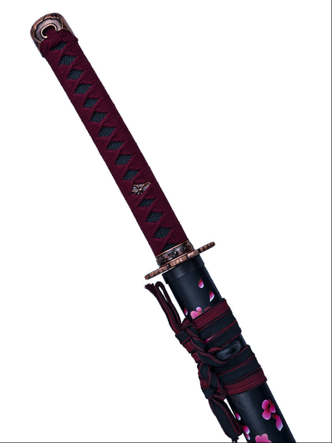 Aurora Omen Great Katana Red Metal