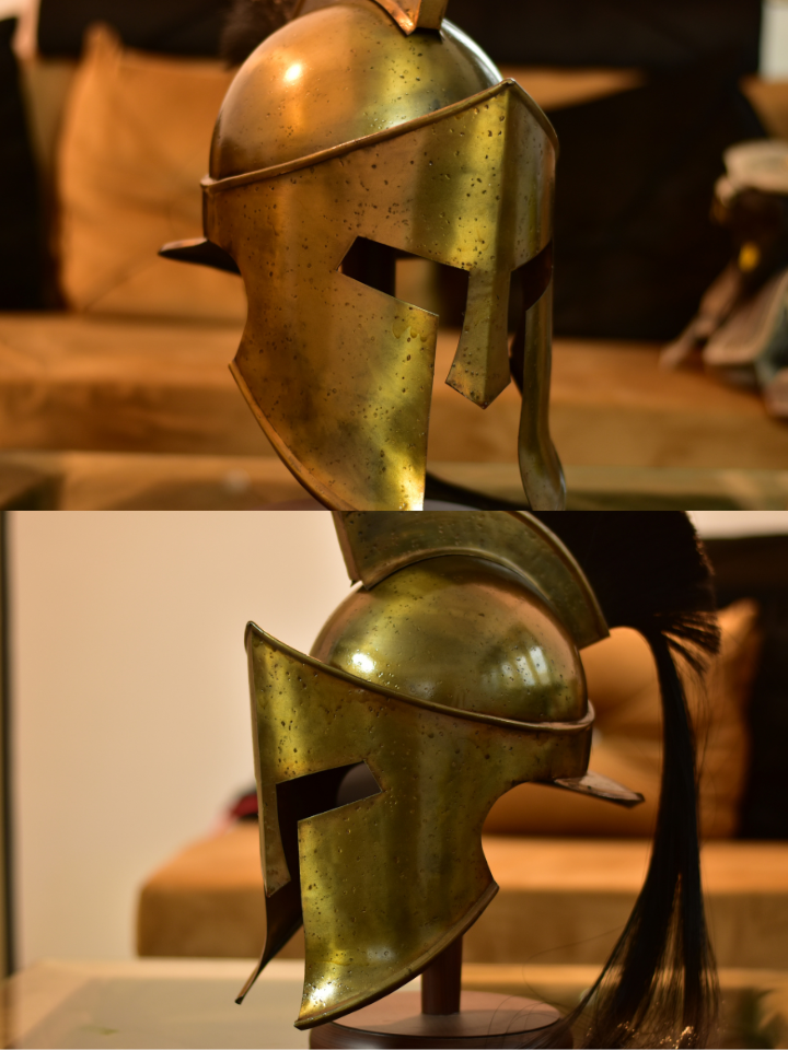 King Leonidas' Spartan Helmet