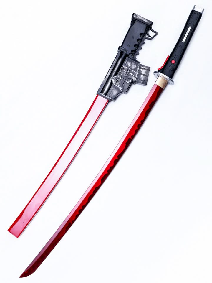 metal gear rising sam sword HF Murasama (Red)