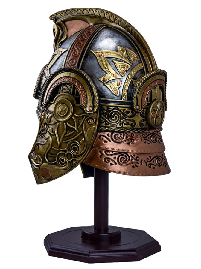 King Theoden's Helmet with Stand made with Resin material