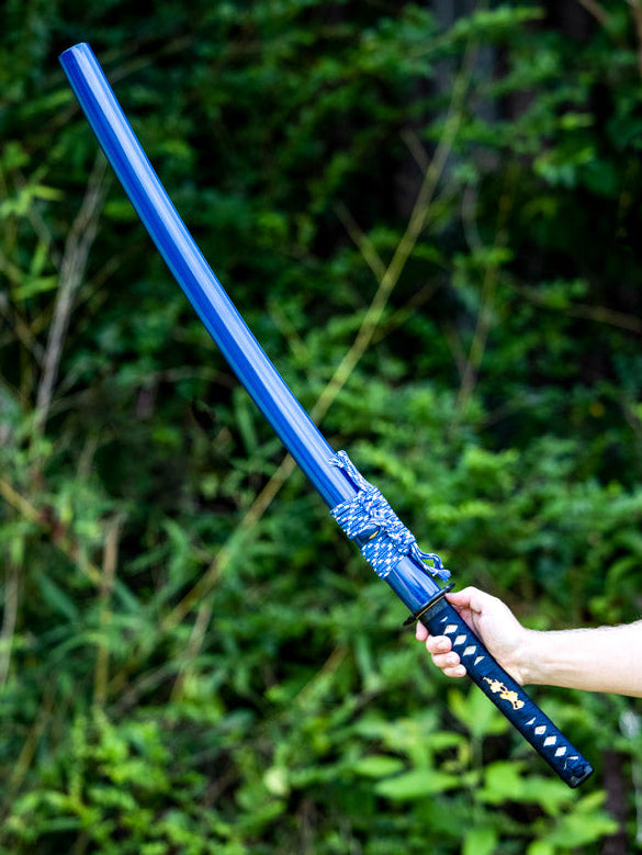 Angry Wave Katana (1060 Carbon Steel) – Mini Katana