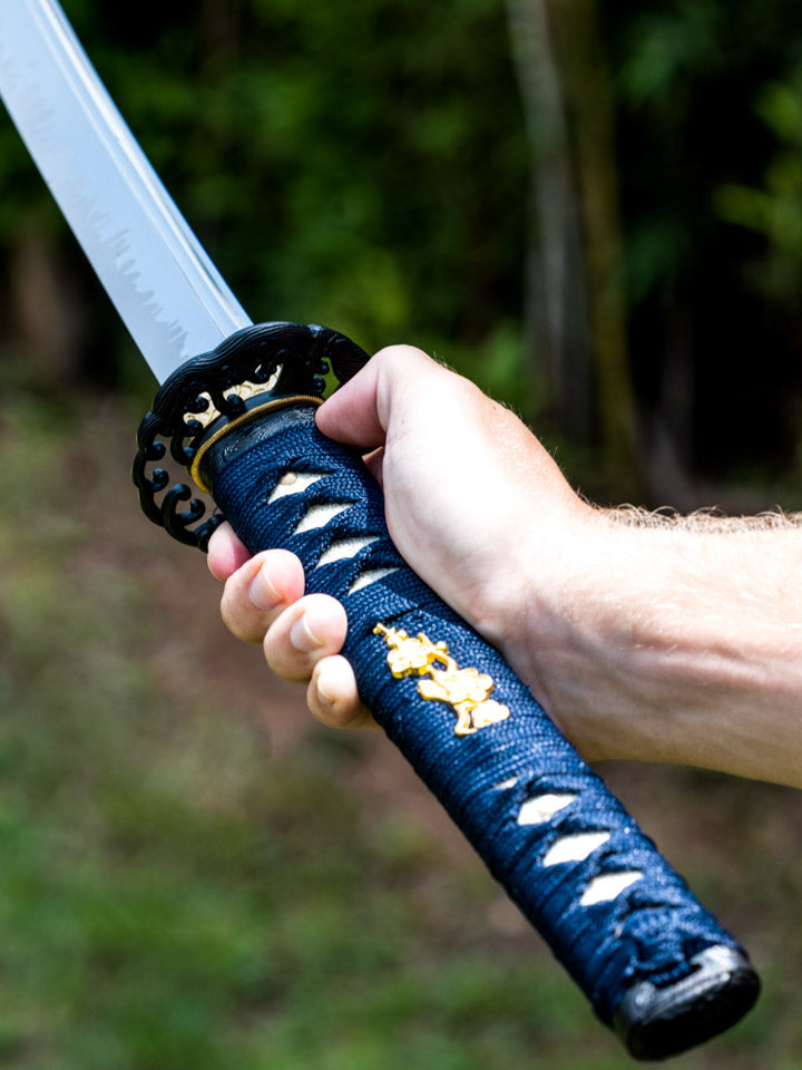 Angry Wave Katana (1060 Carbon Steel)