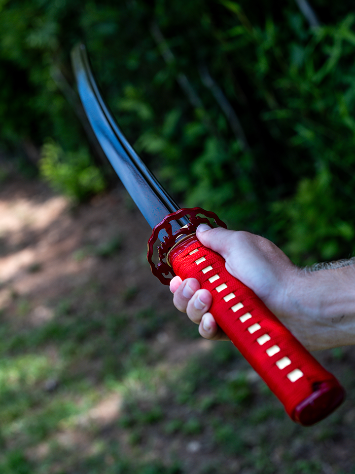 Red Jade Katana (1060 Carbon Steel)