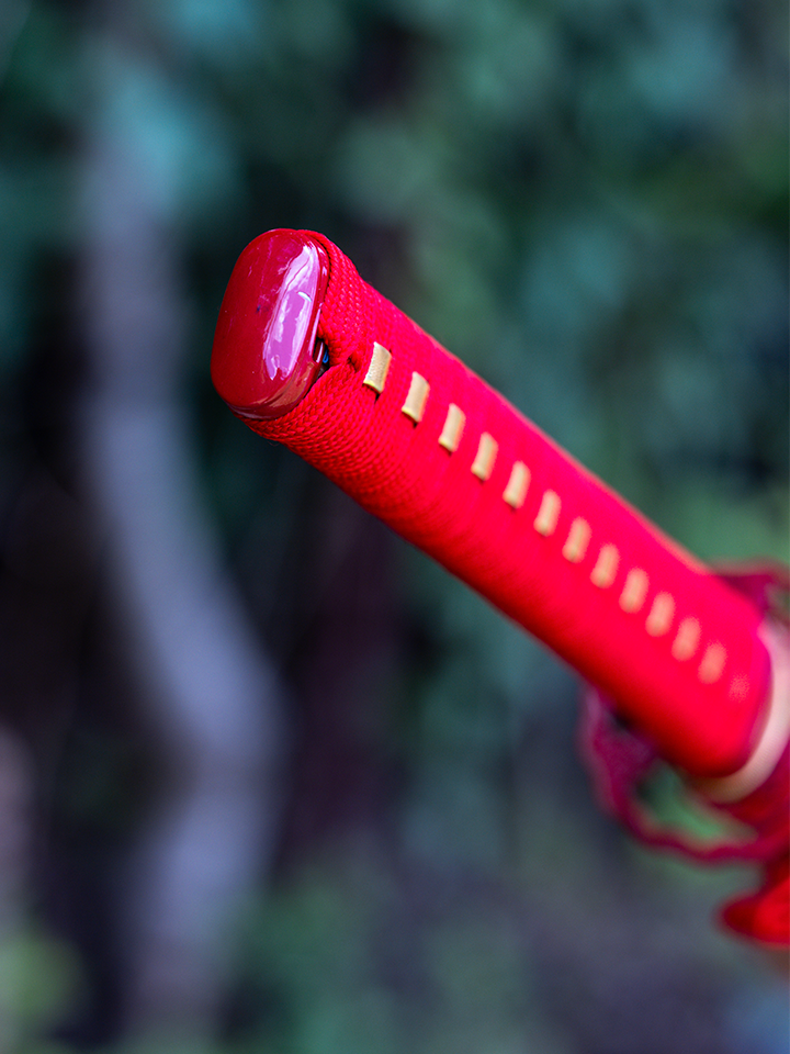 Red Jade Katana (1060 Carbon Steel)